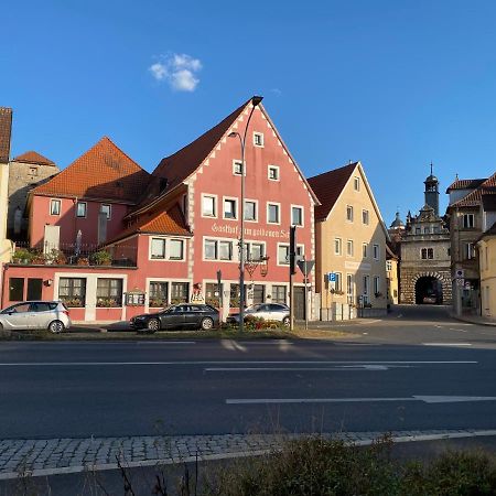 Gasthof Zum Goldenen Schiff - Lehm, Stil & Altstadtflair มาร์คท์ไบรท์ ภายนอก รูปภาพ